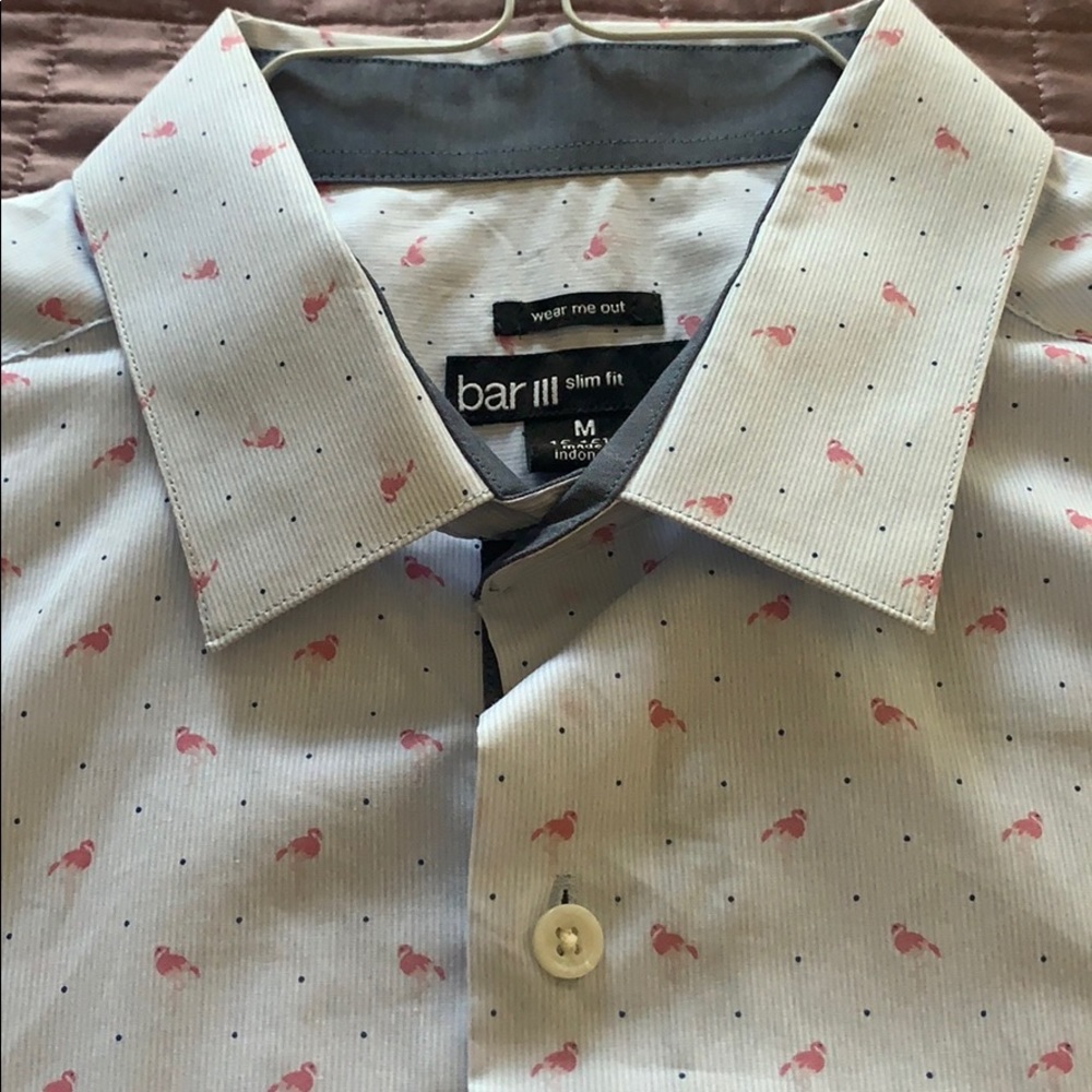 Bar III Casual Button up - Picture 2 of 3